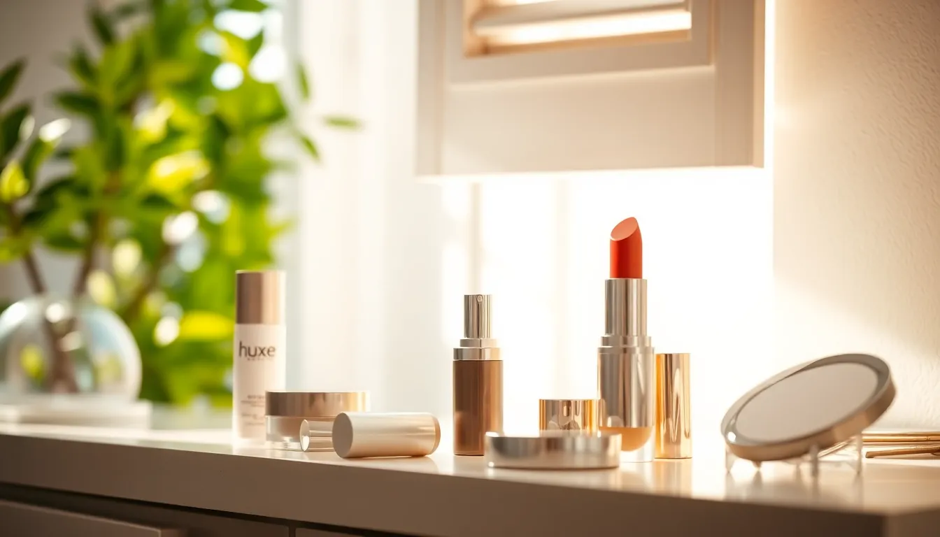 여름철 땀에도 끄떡없는 메이크업 비법을 위한 뷰티 제품들