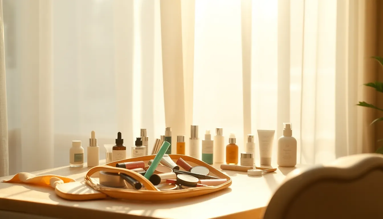 맑고 깨끗한 피부의 여성 모델