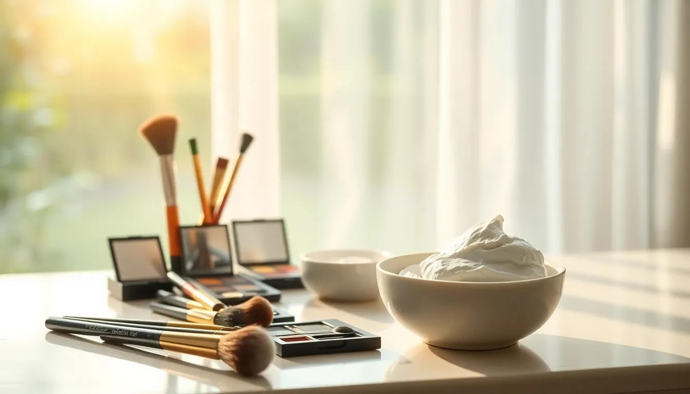 메이크업 팁과 제품 이미지