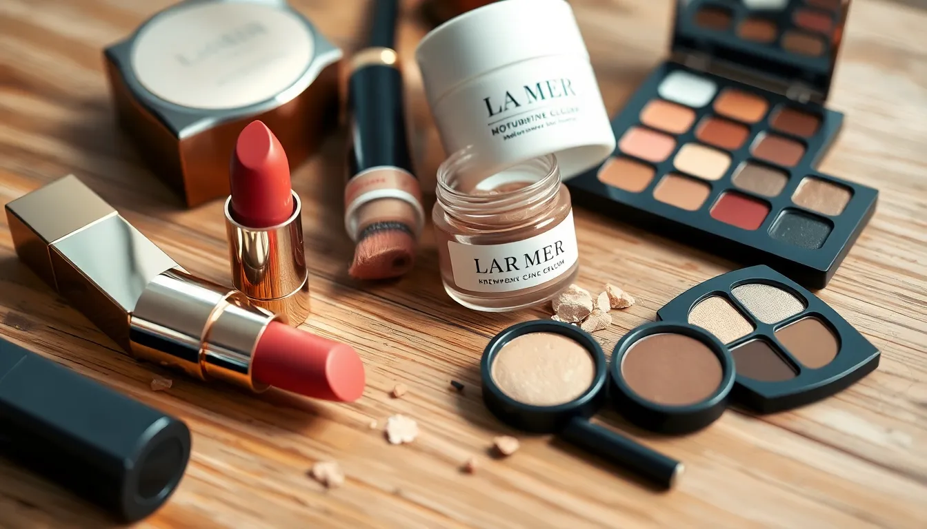 메이크업 제품과 퍼스널 컬러 팔레트