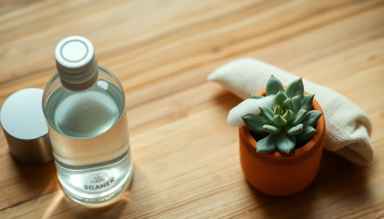 메이크업 전 스킨케어와 베이스 메이크업 제품들