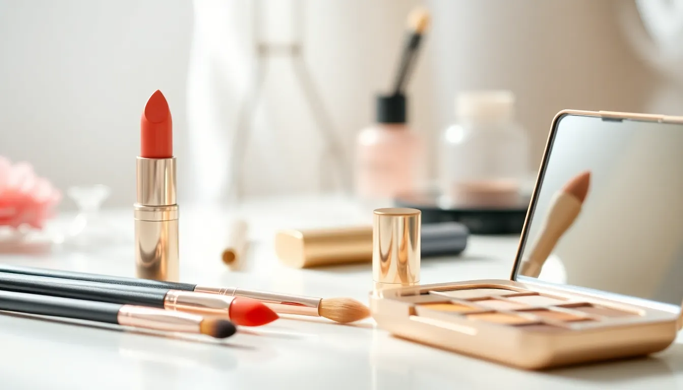 화사한 베이스 메이크업 이미지