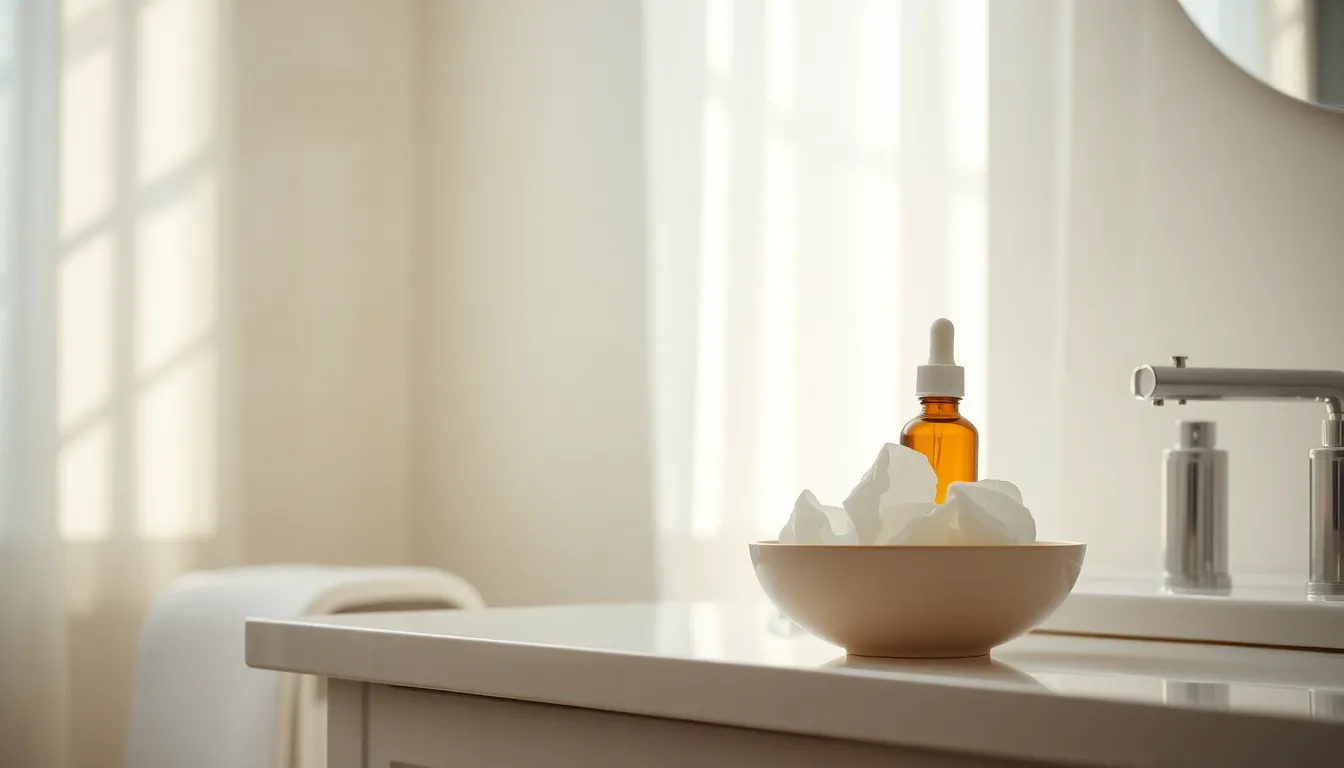 자외선으로부터 피부를 보호하는 모습