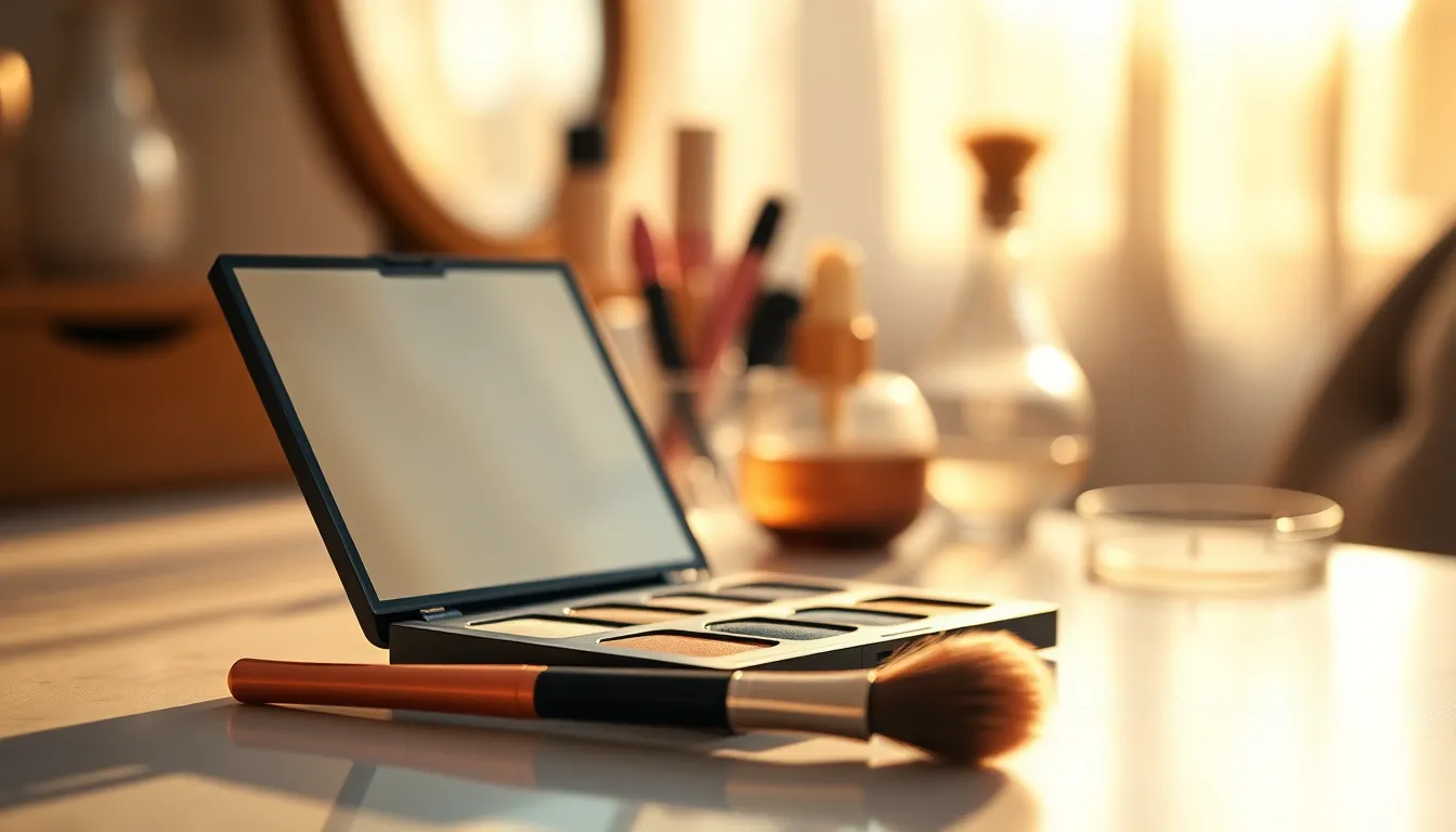 다양한 메이크업 제품과 퍼스널 컬러에 맞춰 화사하게 연출된 모델