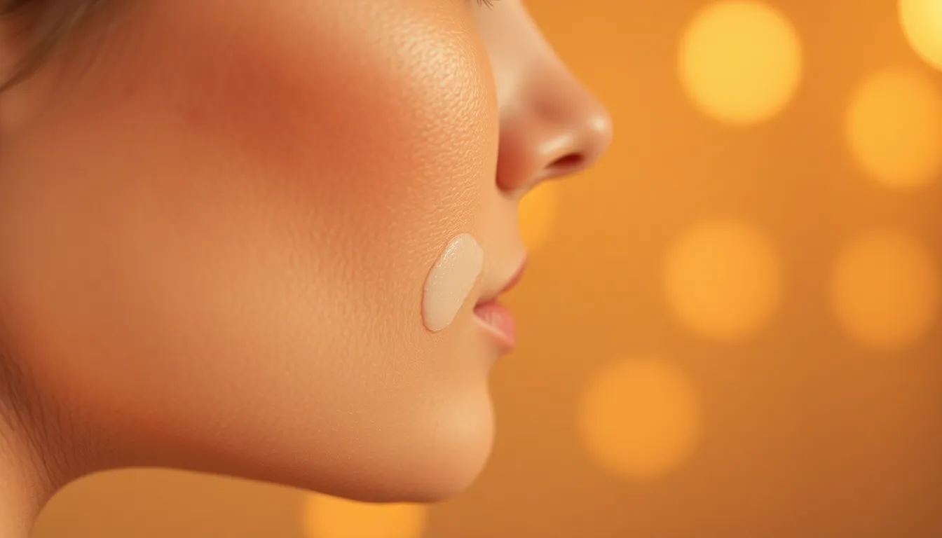 메이크업 들뜸 방지를 위한 스킨케어 제품