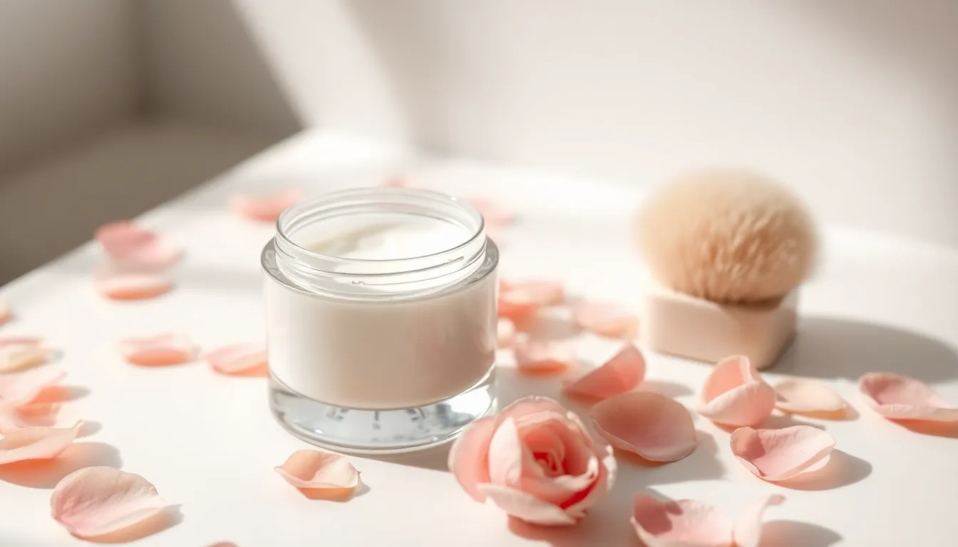 다양한 클렌징 제품과 촉촉한 피부를 위한 관리