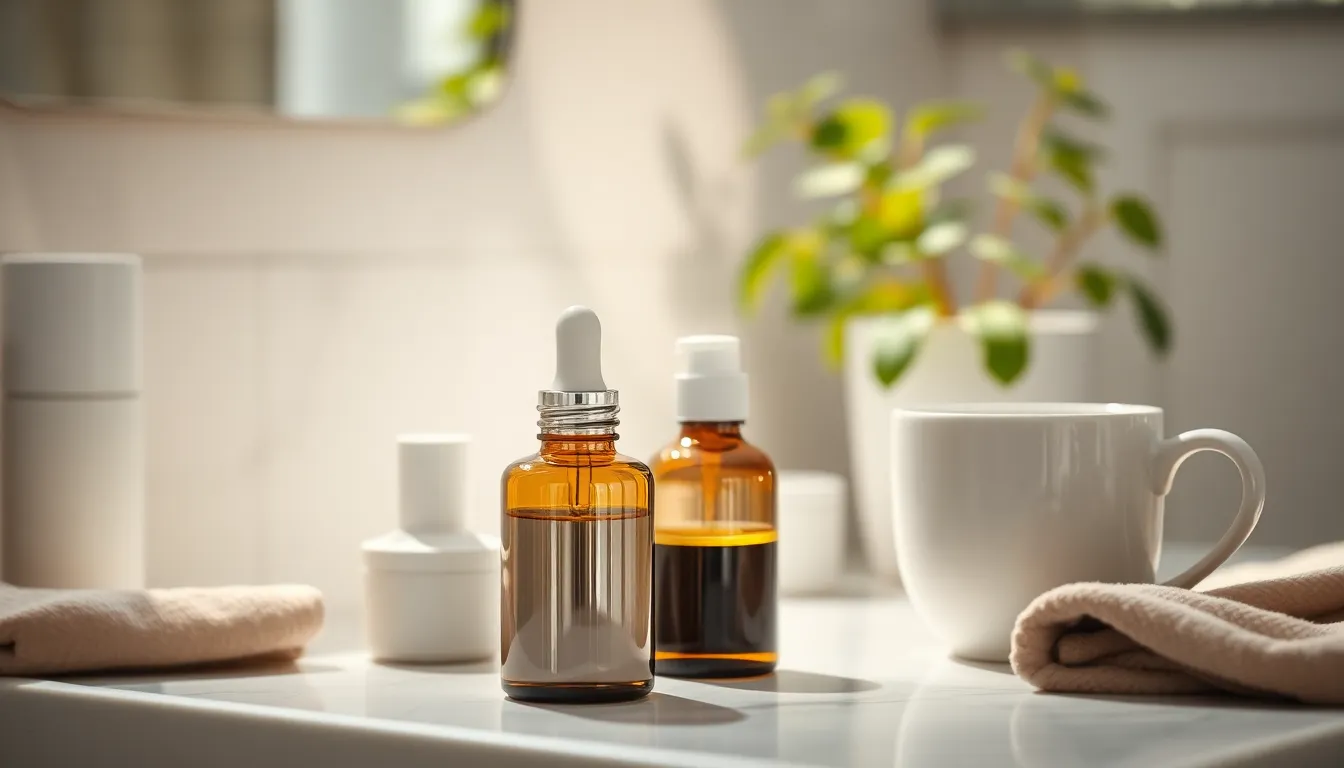 피부 진정을 위한 스킨케어 루틴과 최소한의 메이크업