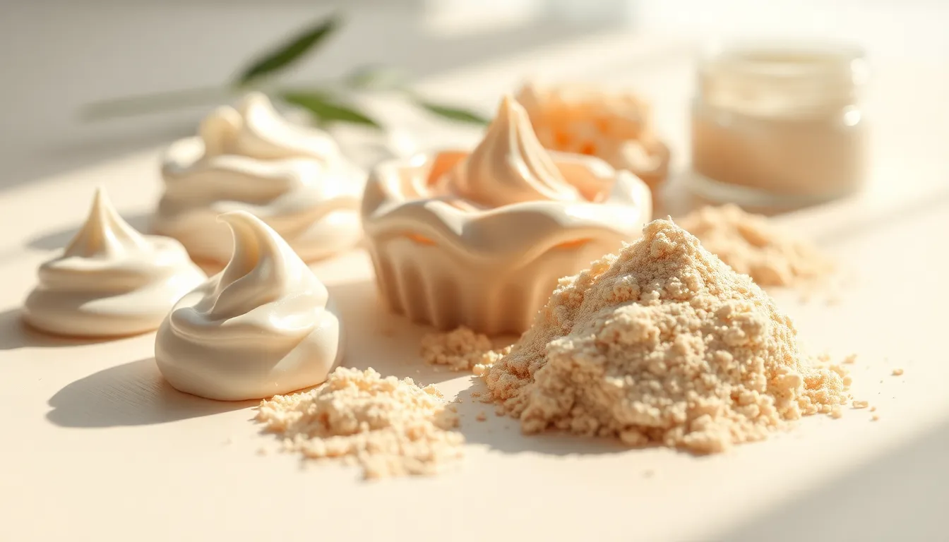 화장품 트러블 진정 후 건강해진 피부 이미지