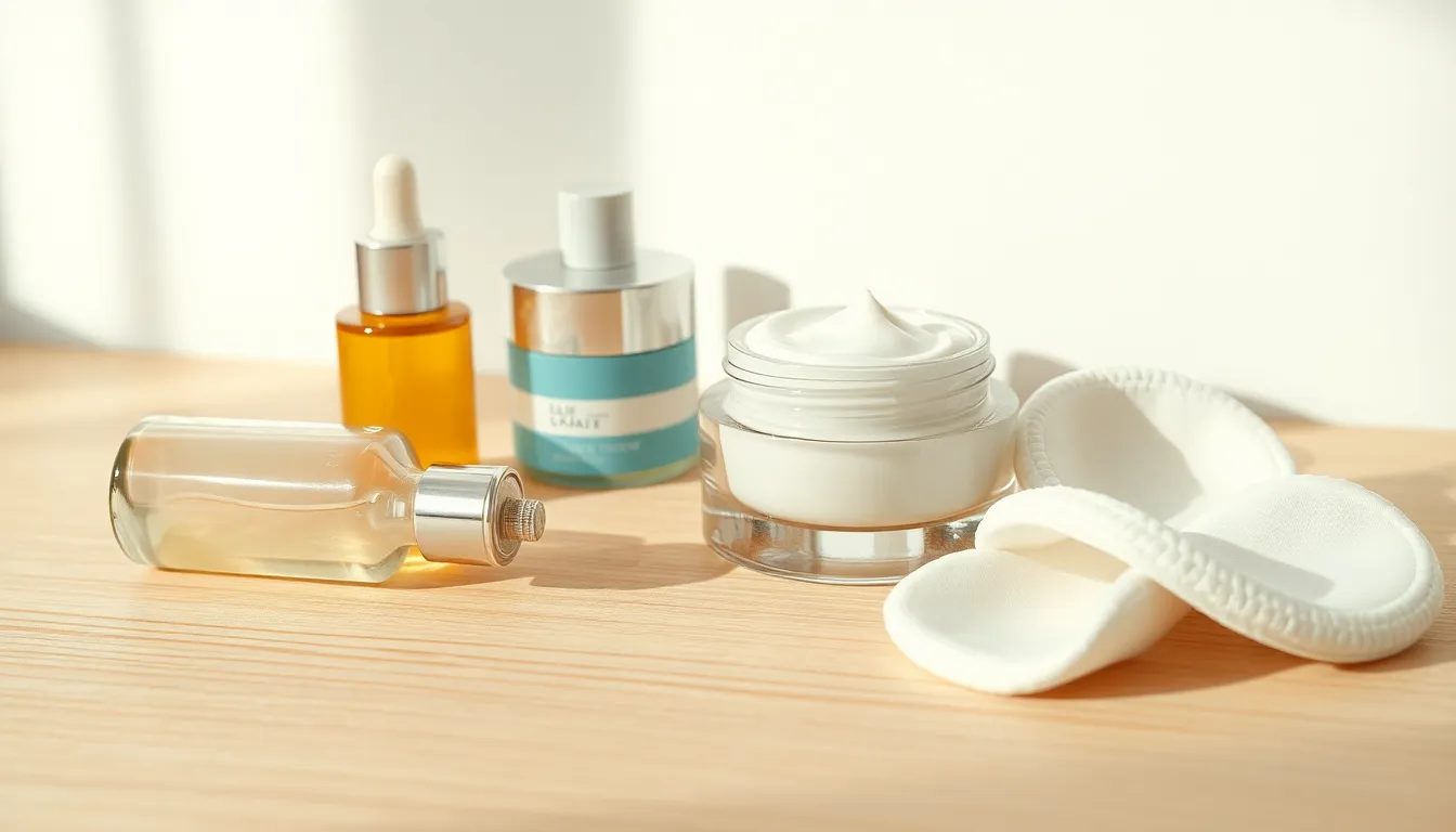 건조한 피부 스킨케어 루틴과 메이크업 팁 이미지