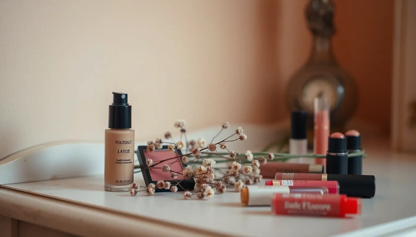 퍼스널 컬러 메이크업 예시 이미지