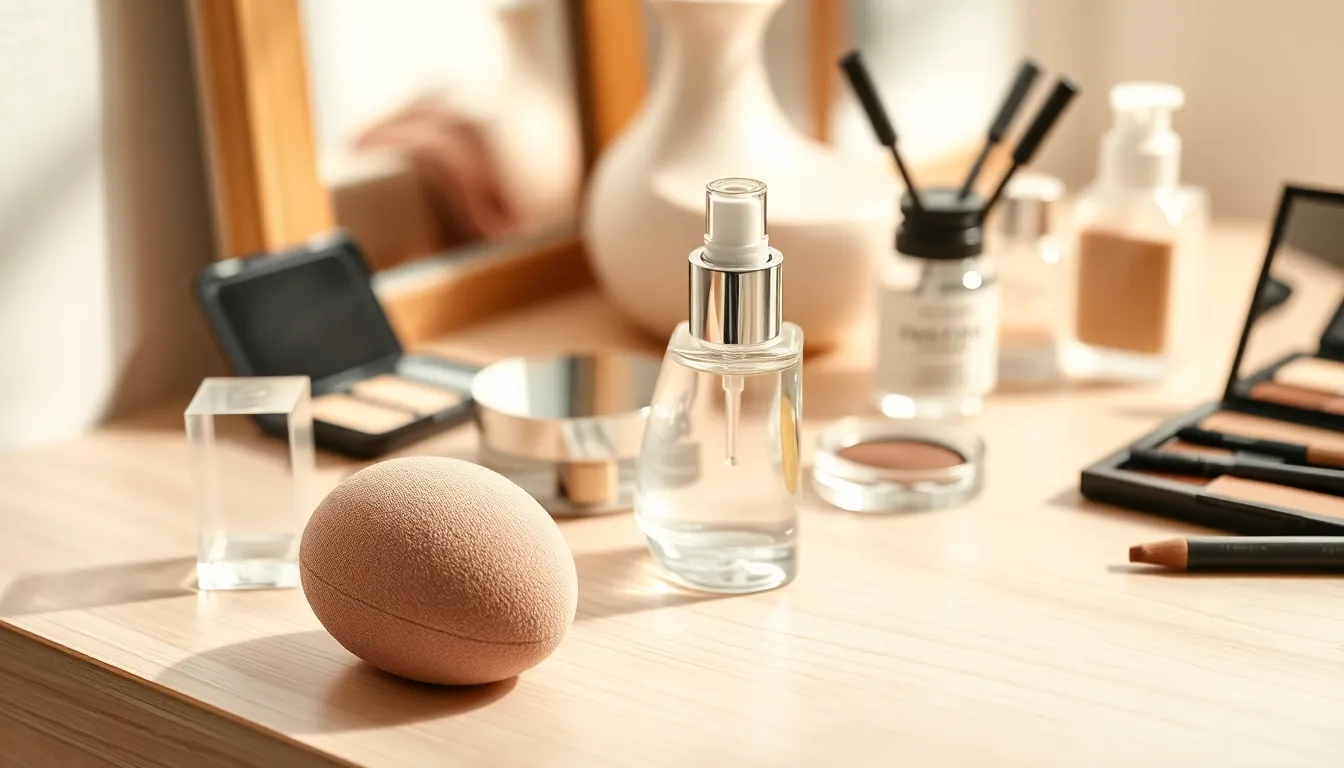 메이크업 제품들