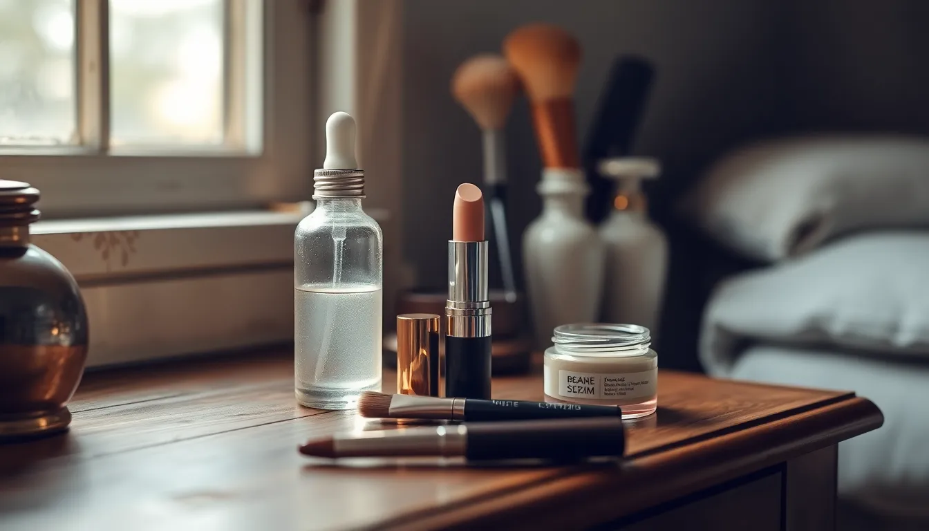 메이크업 팁을 설명하는 이미지