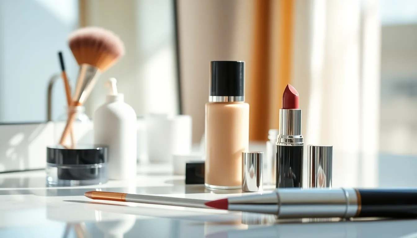 퍼스널 컬러 메이크업 팔레트 예시