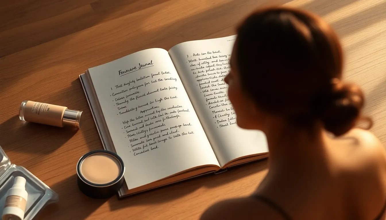 꿀광 메이크업을 위한 피부 표현