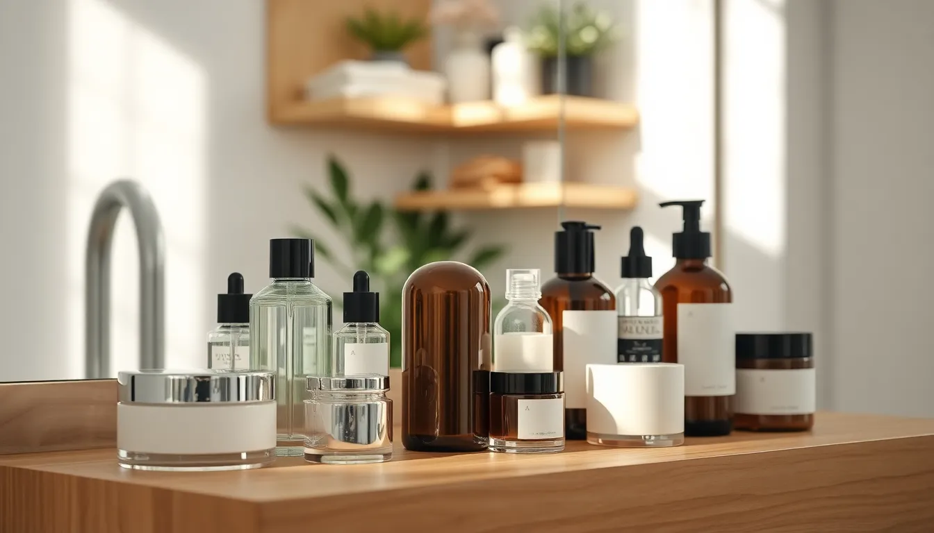 메이크업 제품들