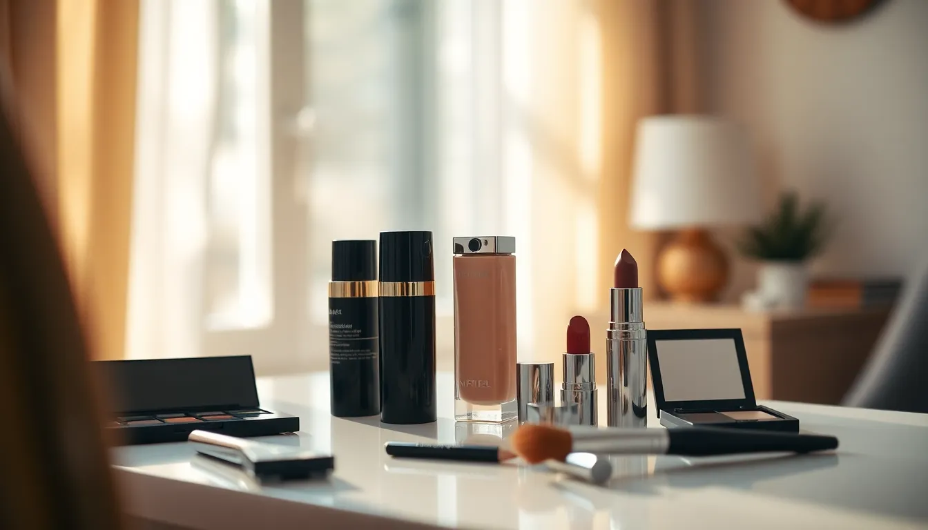 퍼스널 컬러 메이크업 예시 이미지