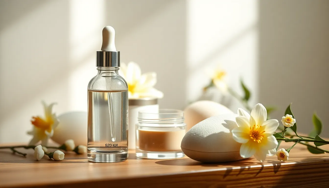 다양한 메이크업 제품 이미지