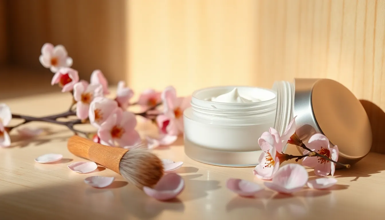 봄웜 라이트 톤 아이 메이크업 예시